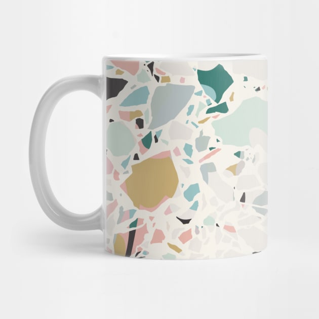 Pastel Terrazzo / Modern Texture by matise